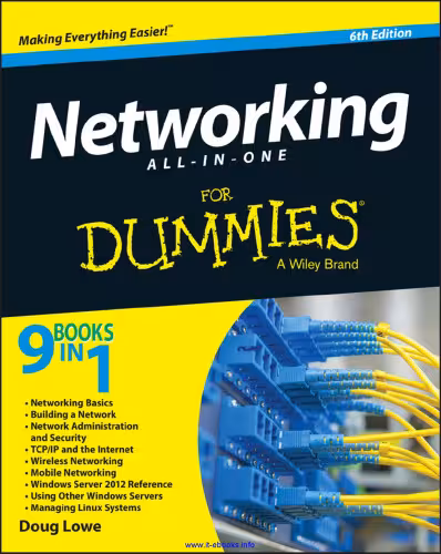 خرید و دانلود نسخه کامل کتاب Networking All-in-One For Dummies, 6th Edition