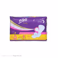 نوار بهداشتی بالدار ویژه شب کتان یلدا سایز 5 تافته 7 عددی