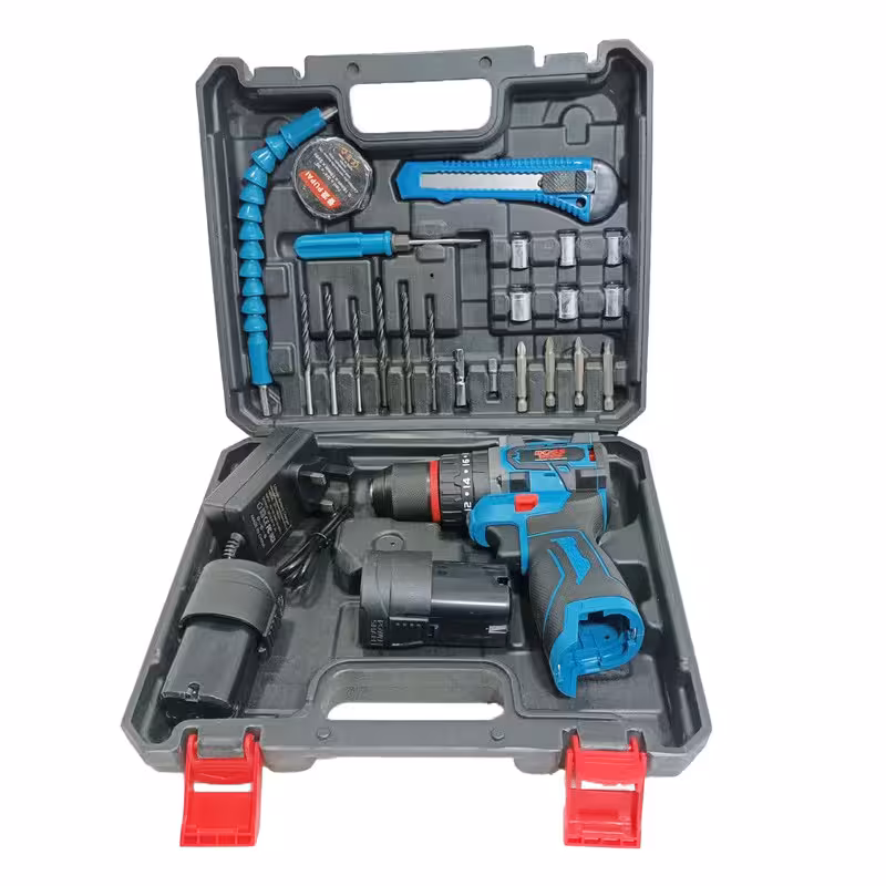 دریل شارژی چکشی باس مدل 24V-brushless-dual battery | کالا مکس