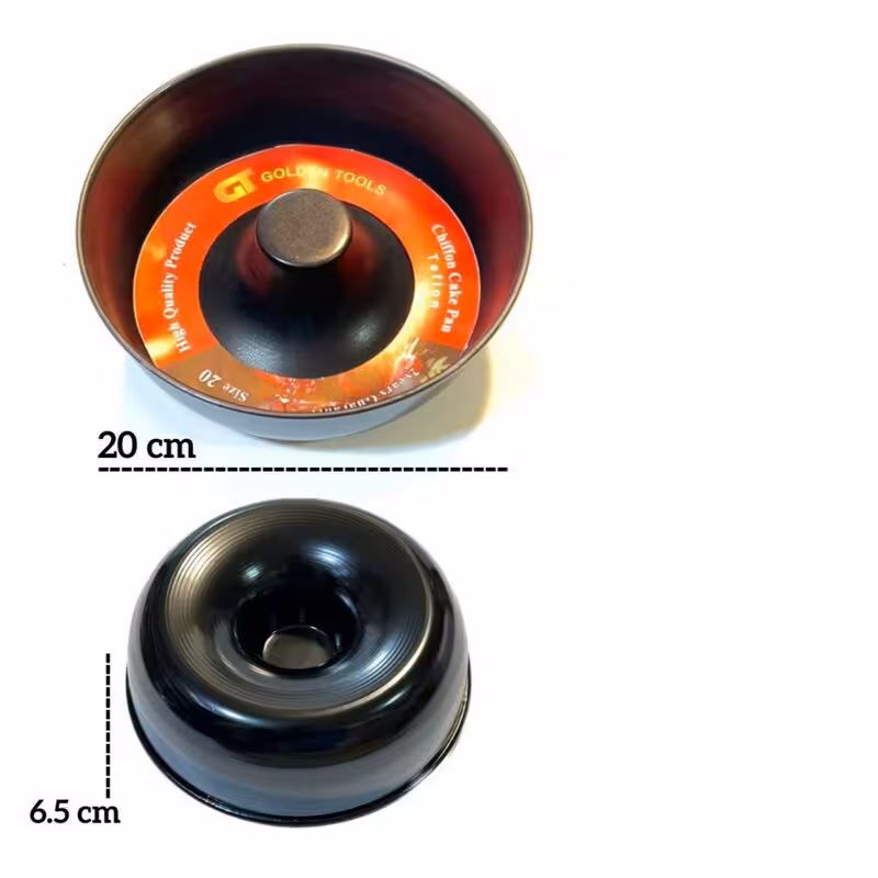 قالب تفلون شیفون دار 20 سانت ایرانی