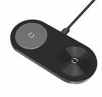 شارژر وایرلس پاورولوجی PowerPad Dual با توان 15 وات