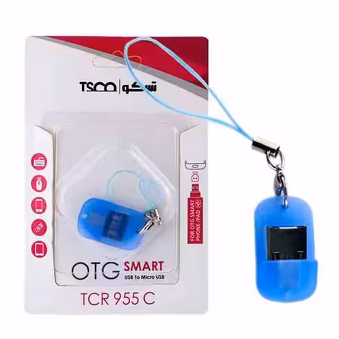 تبدیل OTG تسکو USB به USB-C مدل TCR 955c
