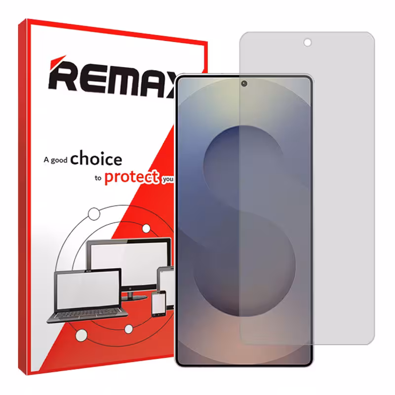 محافظ صفحه نمایش شفاف ریمکس مدل Resistant مناسب برای گوشی موبایل سامسونگ Galaxy S25 Ultra