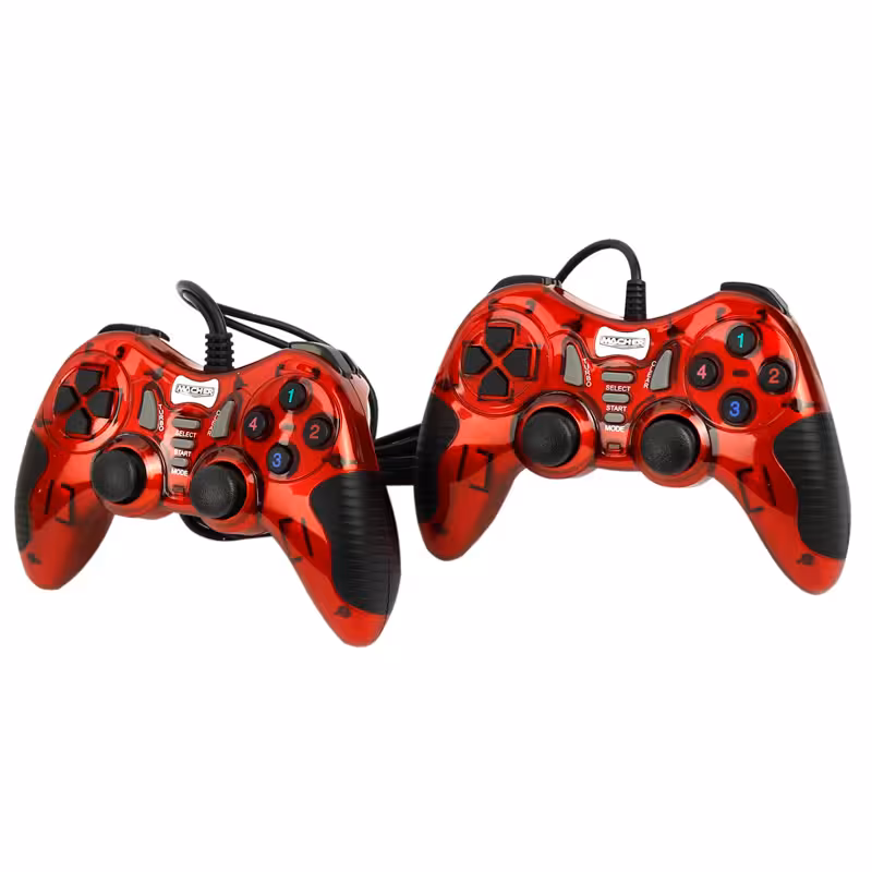 دسته بازی دوبل شوک فانتزی مچر مدل MACHER MR-61