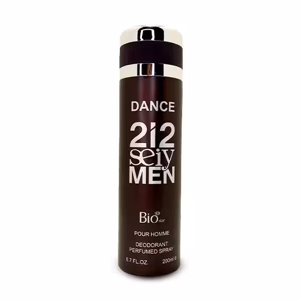 اسپری بدن بیو استار Bio Star مدل 212 Seiy Men