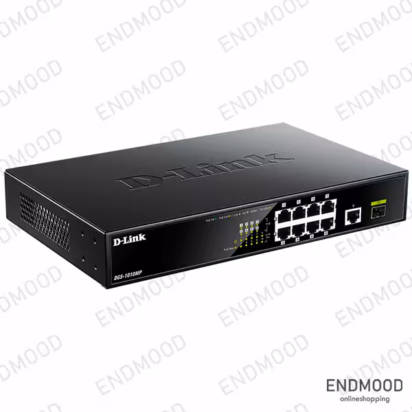 سوئیچ 8 پورت POE دی لینک مدل DGS-1010MP