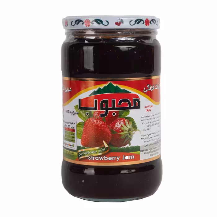 مربا توت فرنگی محبوب 800 گرمی