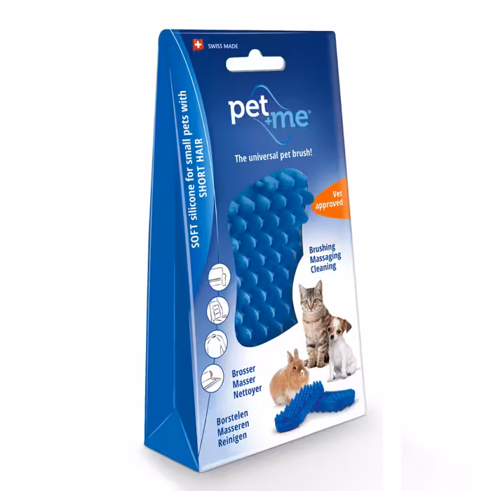 لیف و شانه سیلیکونی مخصوص موهای کوتاه