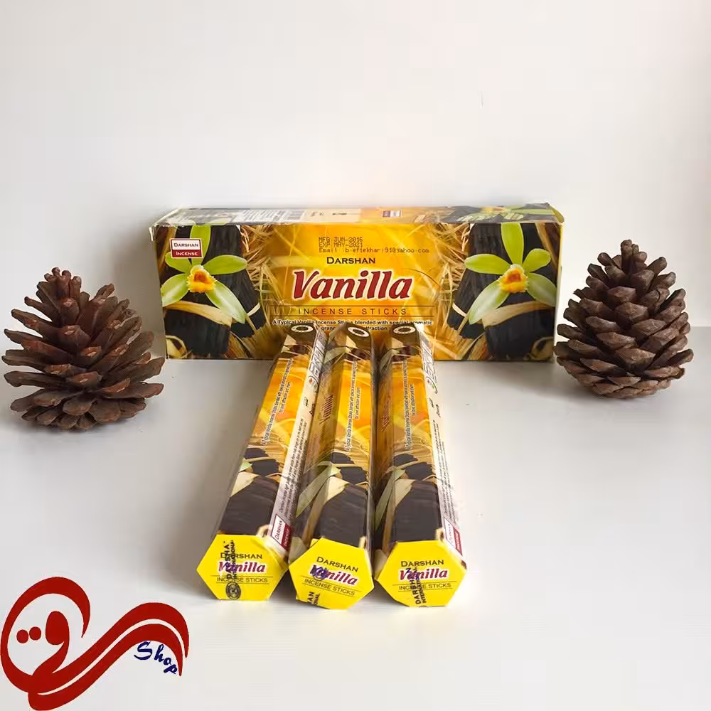 عود شاخه ای وانیل دارشان Darshan Vanilla Incense Sticks