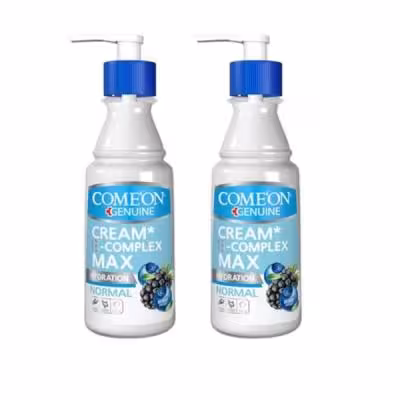 کرم مرطوب کننده کامان مدل بلوبری حجم 215 میلی لیتر مجموعه 2 عددی