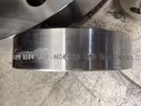 فلنج کور 1 اینچ اینکونل استنلس استیل RTJ  کلاس 2500  R18 از جنس  UNS NO6625