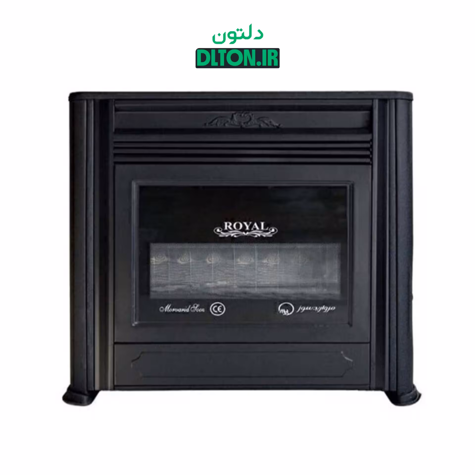 بخاری طرح شومینه مروارید سوز رویال 12000