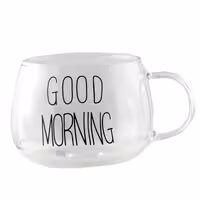 لیوان مدل GOOD MORNING کد H137
