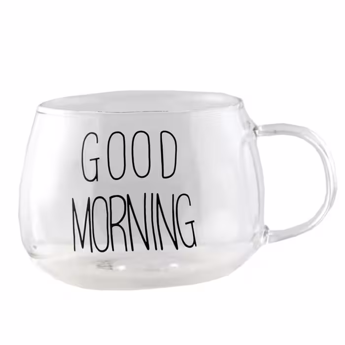 لیوان مدل GOOD MORNING کد H137