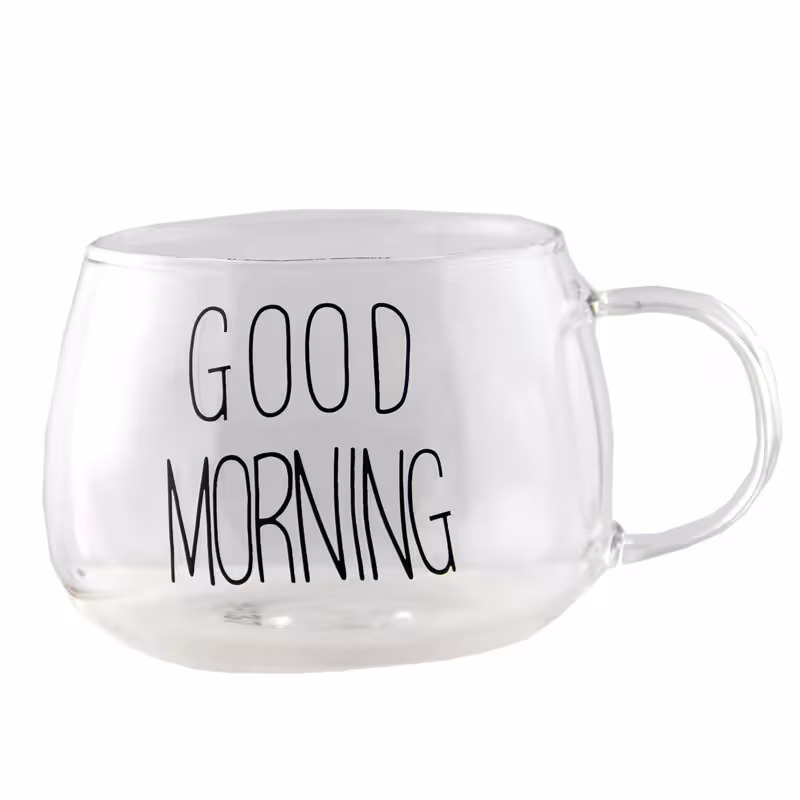 لیوان مدل GOOD MORNING کد H137