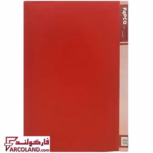 کلیر بوک 20 برگ پاپکو بدون قاب مدل مات کد A4-20