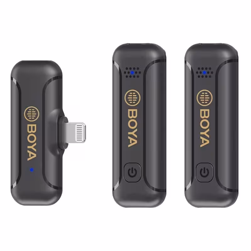 میکروفون بویا مدل WM3T2-D2 برای ضبط صدا با آیفون