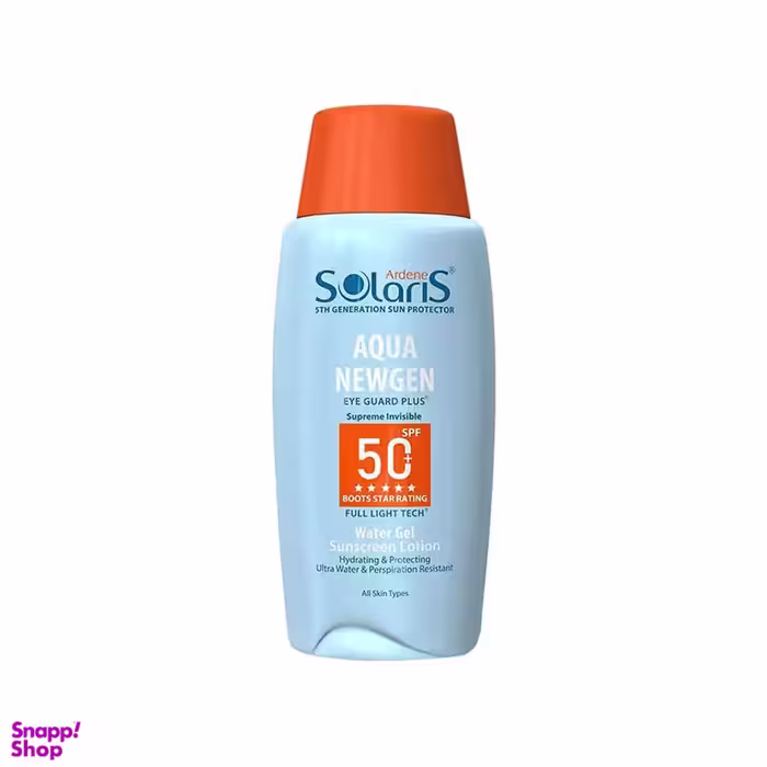 لوسیون ضد آفتاب آردن (Ardene) مدل Solaris Aqua Newgen با SPF 50