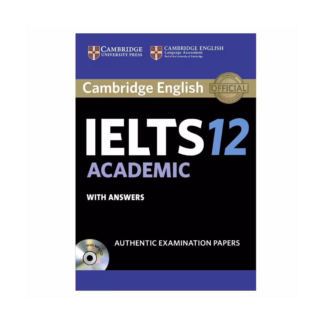 کتاب Cambridge IELTS 12 Academic CD