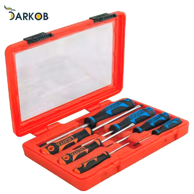 مجموعه پیچ گوشتی لیکوتا 7 عددی مدل ASD-500K01