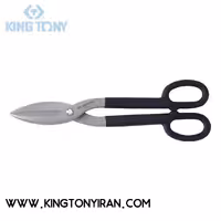 74416 – قيچي ورق بر دسته عينکي  41 سانت (ورق تا قطر 1/6 ميليمتر ) کينگ توني