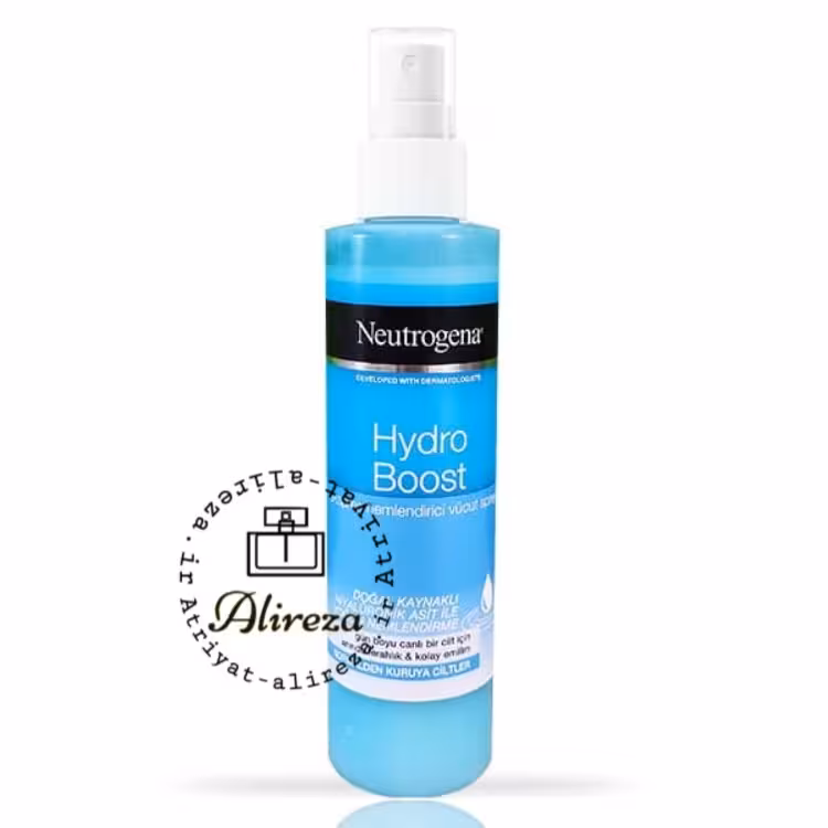 اسپری آبرسان صورت و بدن نوتروژینا Neutrogena مدل هایدرابوست