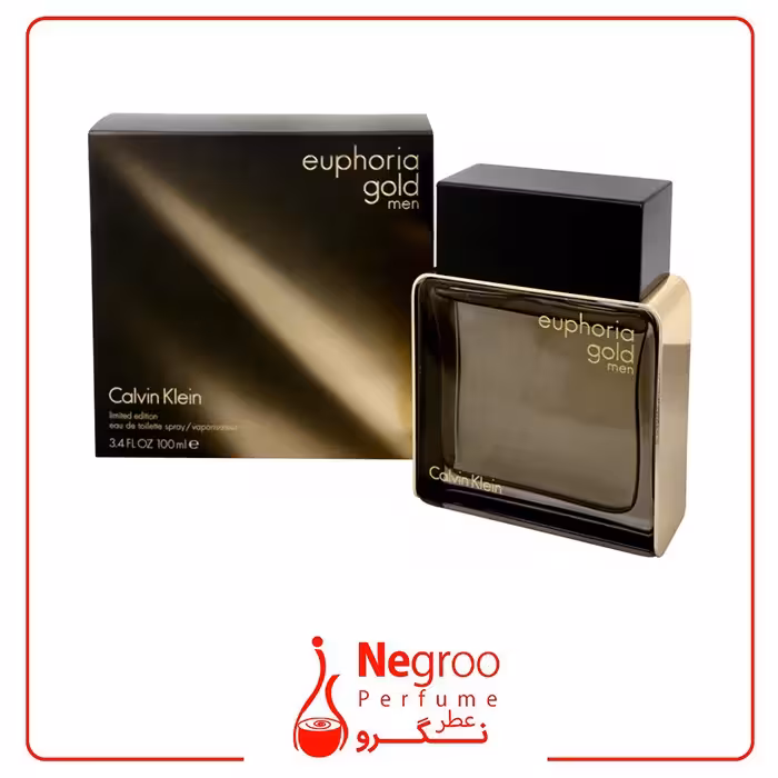 عطر ادکلن سی کی ایفوریا گلد مردانه 100 میل