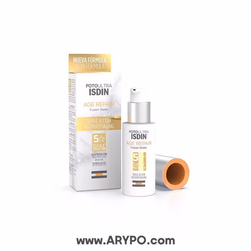 ضد آفتاب بی رنگ ایزدین مدل AGE REPAIR