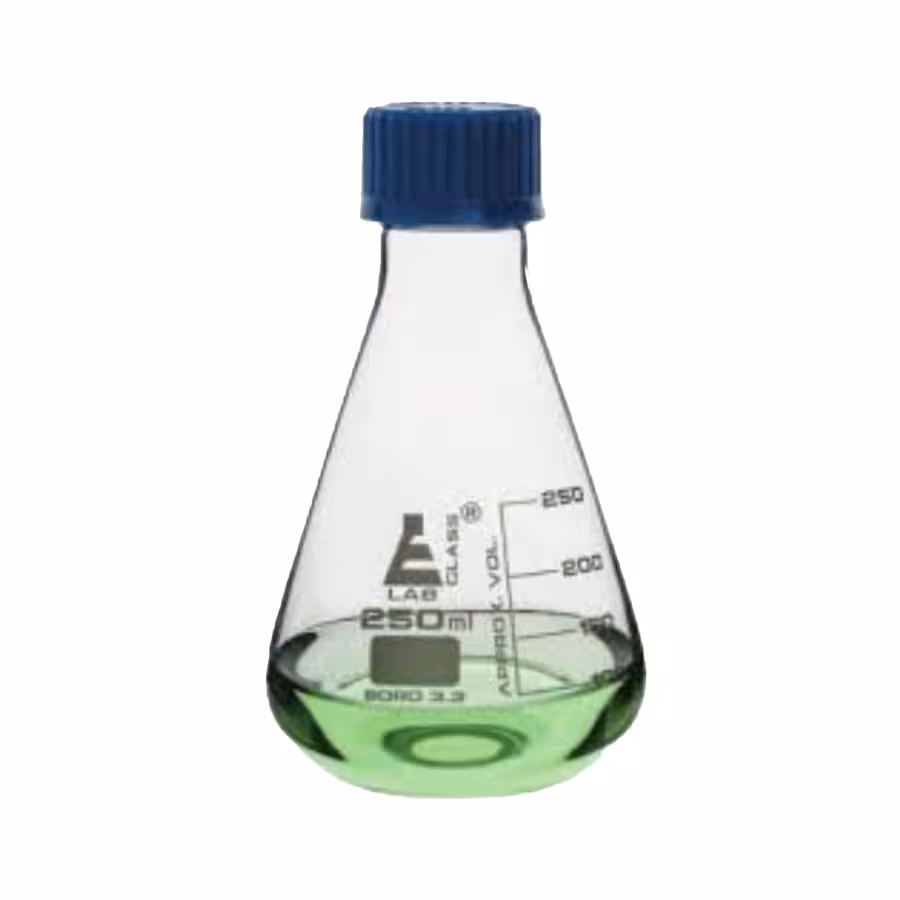 ارلن درب پیچ دار مدرج 500ml Eisco