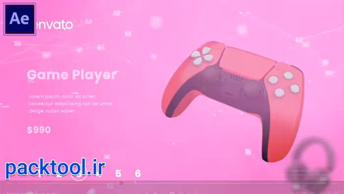 دانلود پروژه آماده افتر افکت تیزر تبلیغاتی مدرن محصولات Modern Product Promo - پک تول