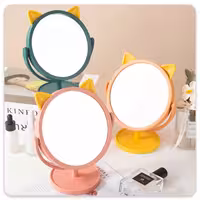 آینه رومیزی مدل گربه