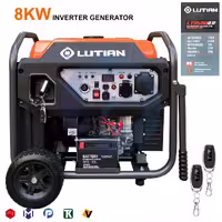 موتور برق لوتیان اینورتری 8 کیلووات مدل LT9500iER ریموت استارت