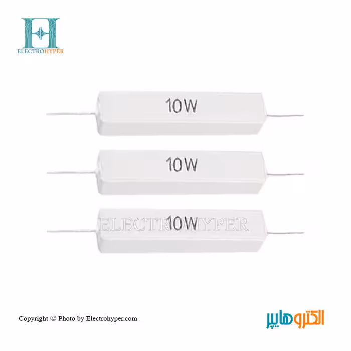 مقاومت گچی (آجری) 10W-0.1Ω