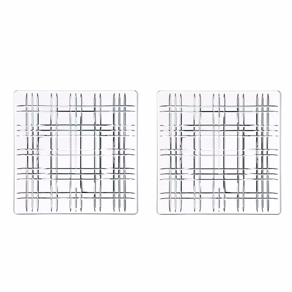 بشقاب 2 پارچه ناخمن مدل Nachtmann Square 21 CM