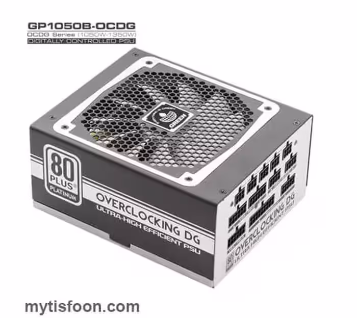 منبع تغذیه کامپیوتر گرین مدل GP1050B OCDG