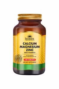 قرص کلسیم منیزیم زینک Sunshine - بسته 100 عددی