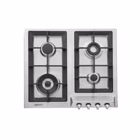 اجاق گاز رومیزی چهار شعله‌ مدل S4605 استیل البرز