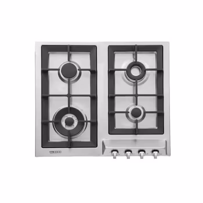 اجاق گاز رومیزی چهار شعله‌ مدل S4605 استیل البرز