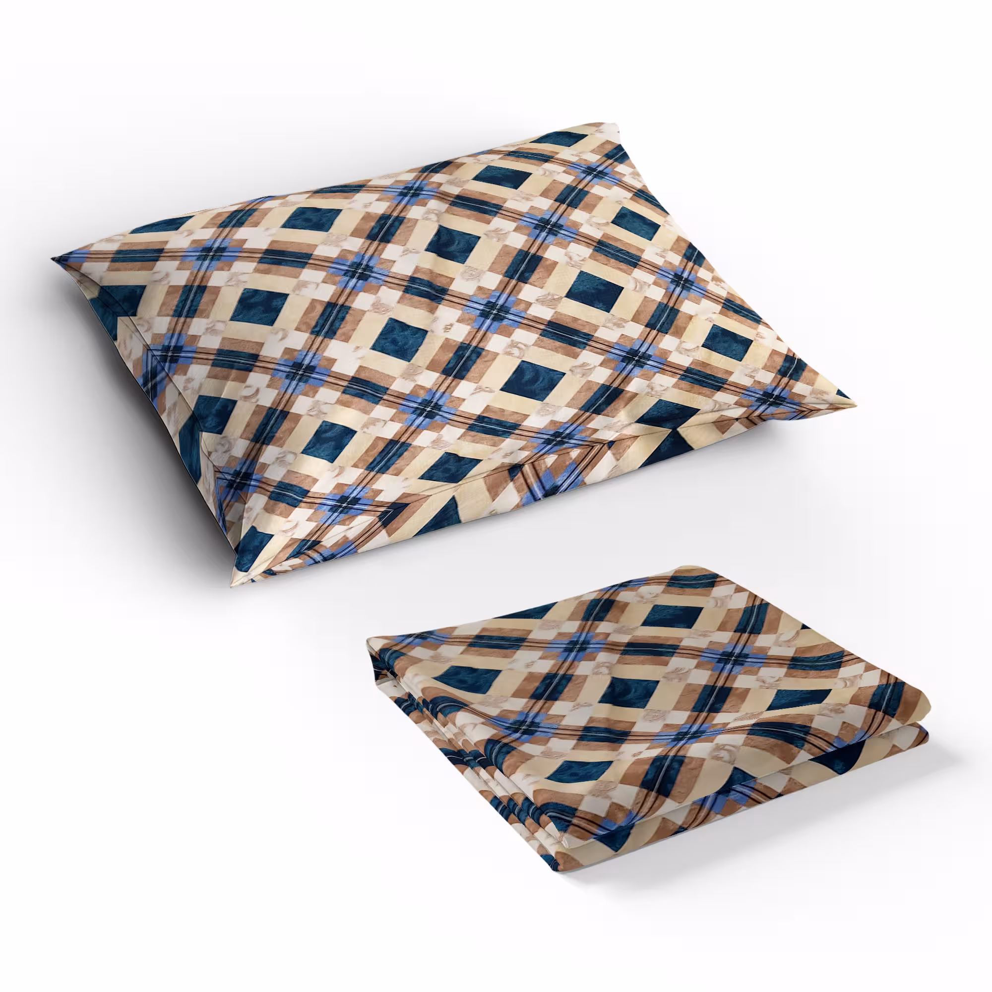 سرویس ملحفه چیداری مدل لادن یک نفره دو تکه 90×200