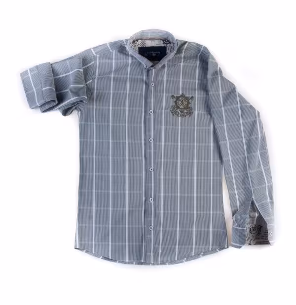 پیراهن مردانه چهارخانه P1019