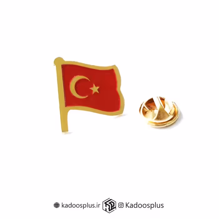بج سینه پرچم ترکیه