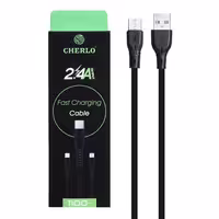کابل شارژ 1.1 متری فست اندروید CHERLO مدل CH-V809 – مشکی