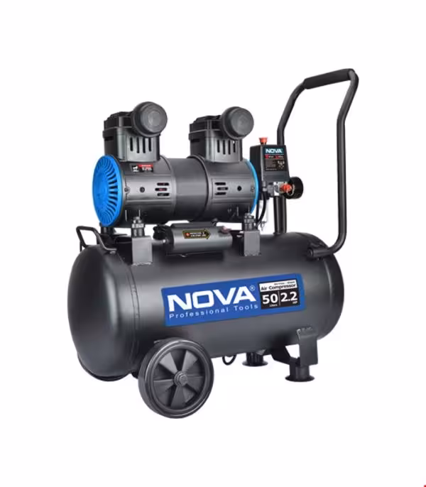 کمپرسور باد سایلنت 50 لیتری نووا 9150