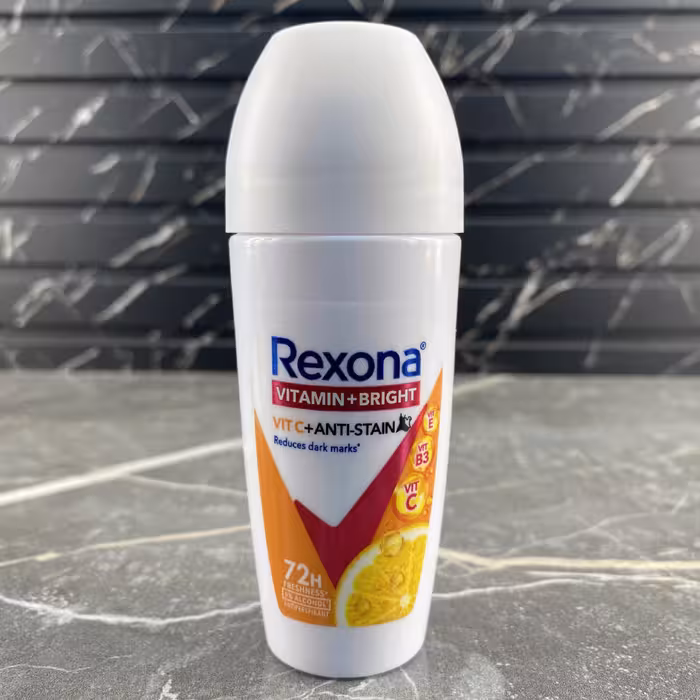 مام رول دئودورانت زنانه رکسونا مدل VIT C ANTI-STAIN حجم 45 میل