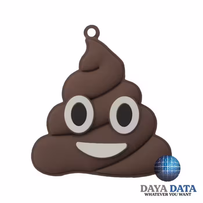 فلش مموری فانتزی  دایا  دیتا  طرح  پو  مدلPF1084-11 ظرفیت64GB -USB3 رنگ قهوه ای