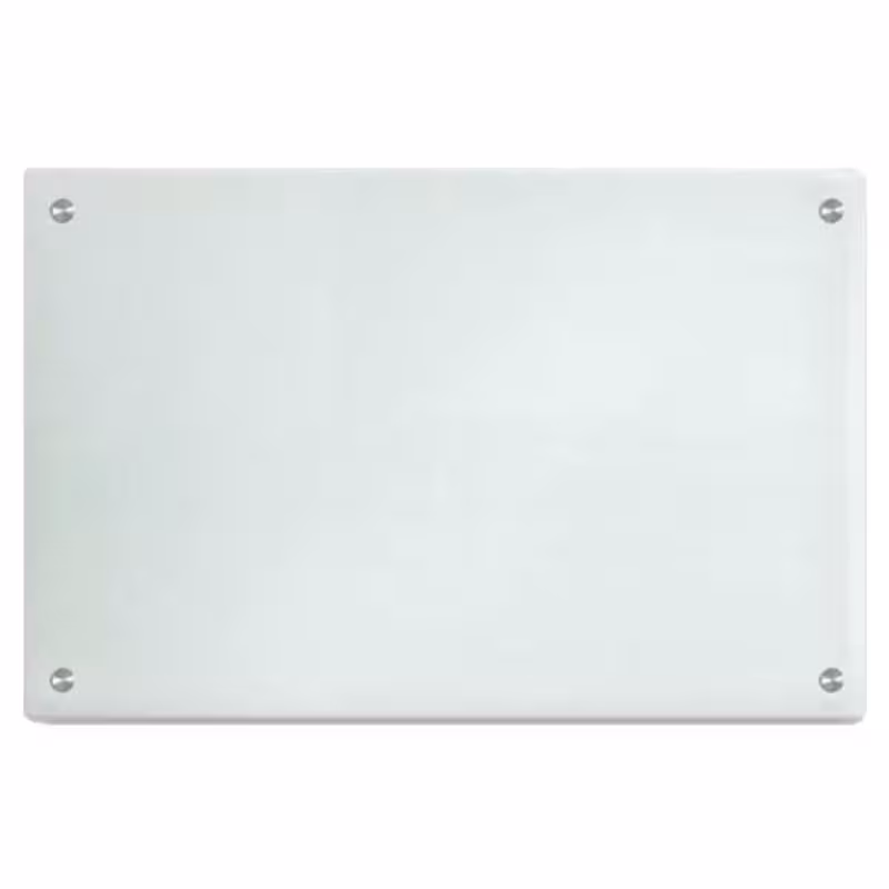 تخته وایت برد شیشه ای مدل G010 سایز 100×70 سانتی متر | چاوه