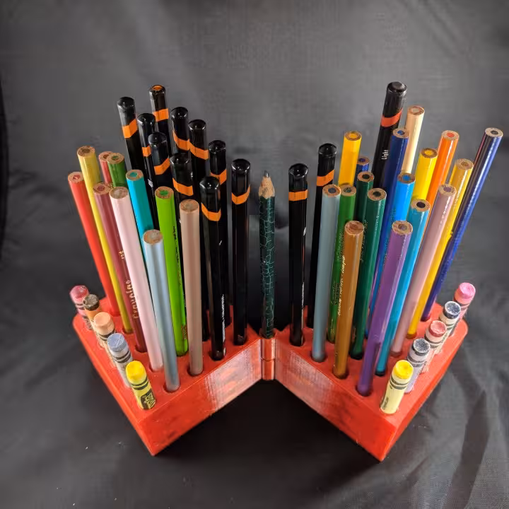 مدل سه بعدی هولدر مداد (STL)