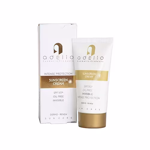 کرم ضد آفتاب SPF50 فاقد چربی ادلیو 50 میلی لیتر