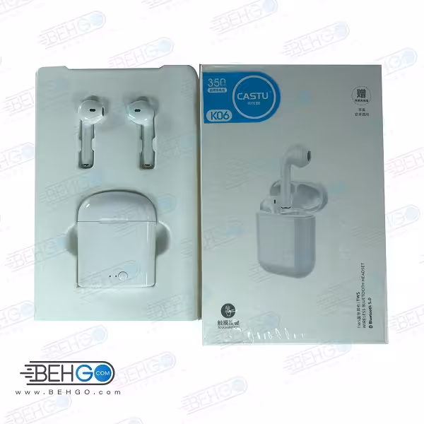 هدفون بی سیم هندزفری بلوتوثی مدل K06 دو گوش اورجینال HEADSET K06