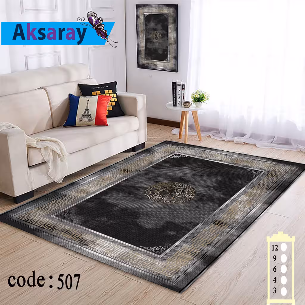 روفرشی کشدار مخمل شانل تراکم بالاطرح وینتیجی  کد 507